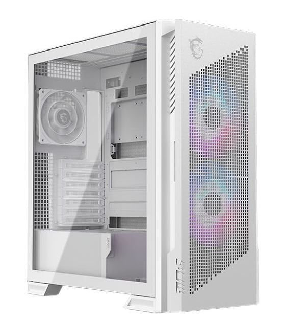 MSI Carcasa MPG VELOX 300R AIRFLOW PZ, Mid-Tower, ATX, Alb, MPG VELOX 300R AIRFLOW PZ WHITE