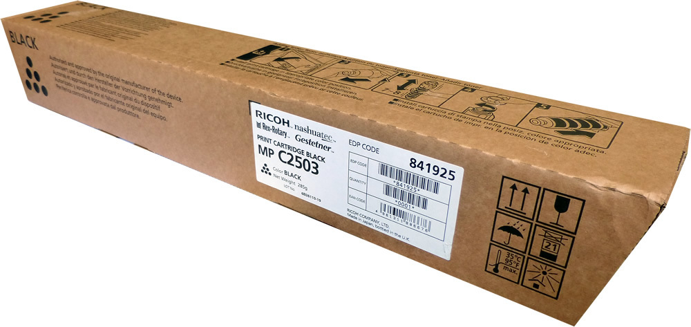 RICOH Toner Original Black pentru MP C2003|MP C2004|MP C2011|MP C2503|MP C2504, 15K, 841925