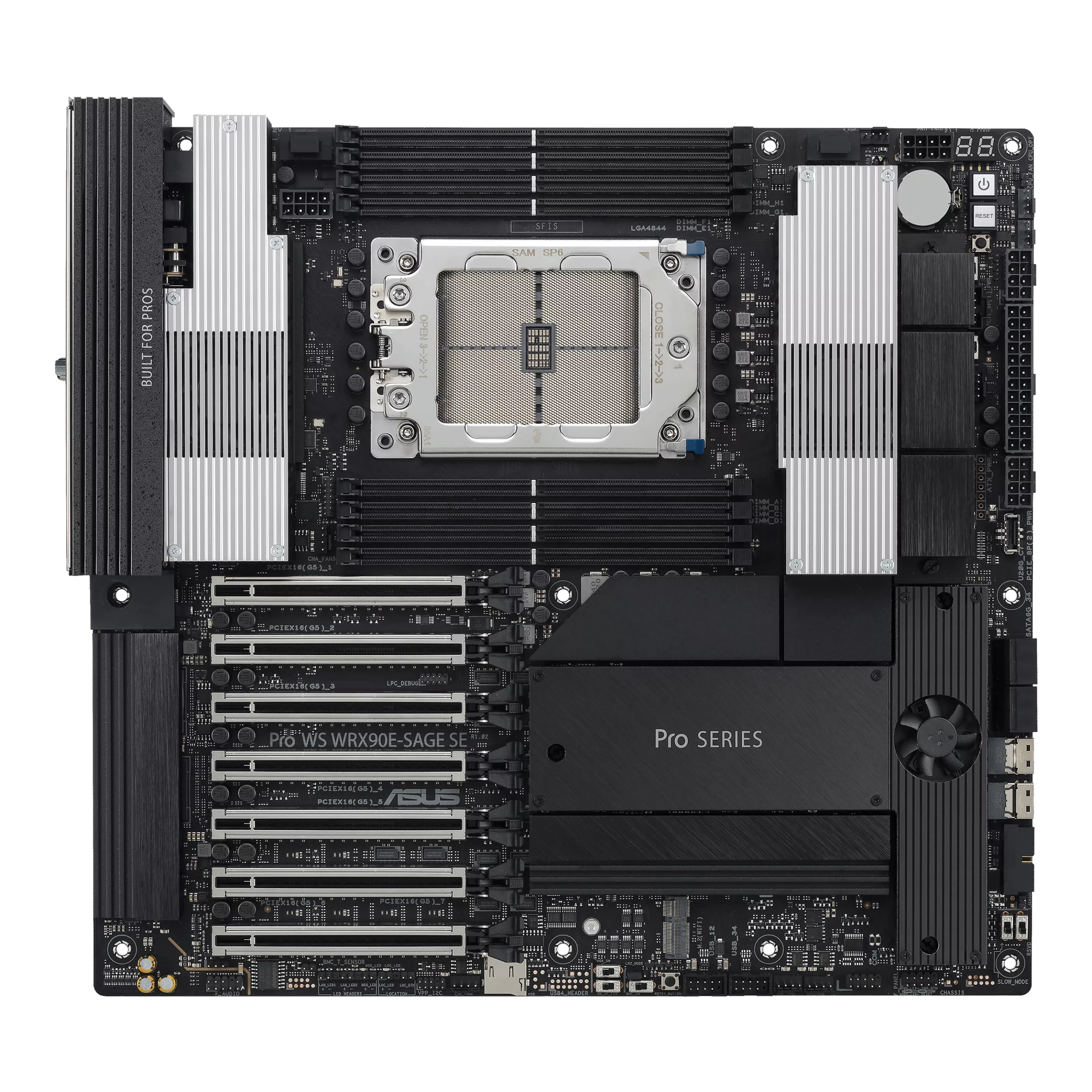 Asus SERVER MB AMD WRX90 STR5 EEB/, PRO WS WRX90E-SAGE SE - imagine 7