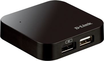 D-Link HUB extern, porturi USB: USB 2.0 x 4, conectare prin USB 2.0, alimentare retea 220 V, DUB-H4