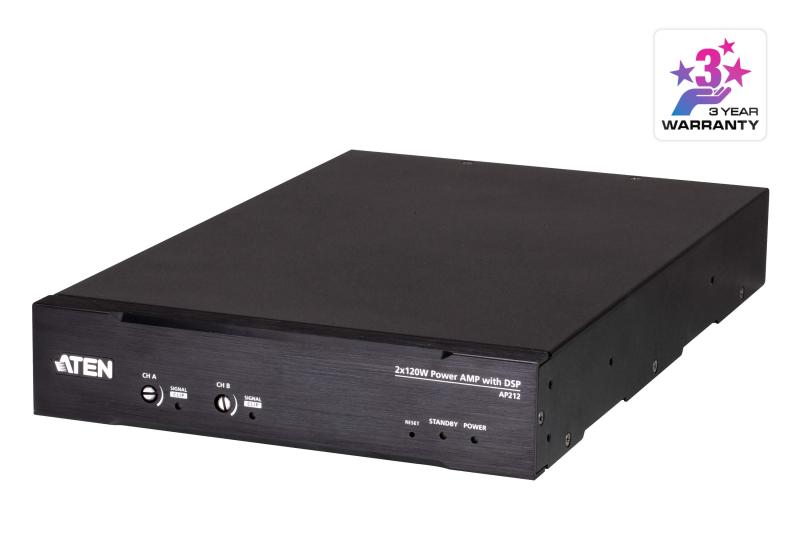 ATEN Amplifficator auto . Vârf de putere pe canal: 240 W, Clasa amplificatorului: D, THD, AP212-AT-G