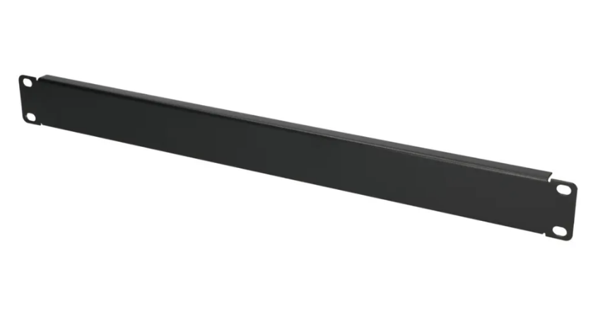 Extralink 1U 19inch FRONT BLANK PANEL BLACK, EX.19027