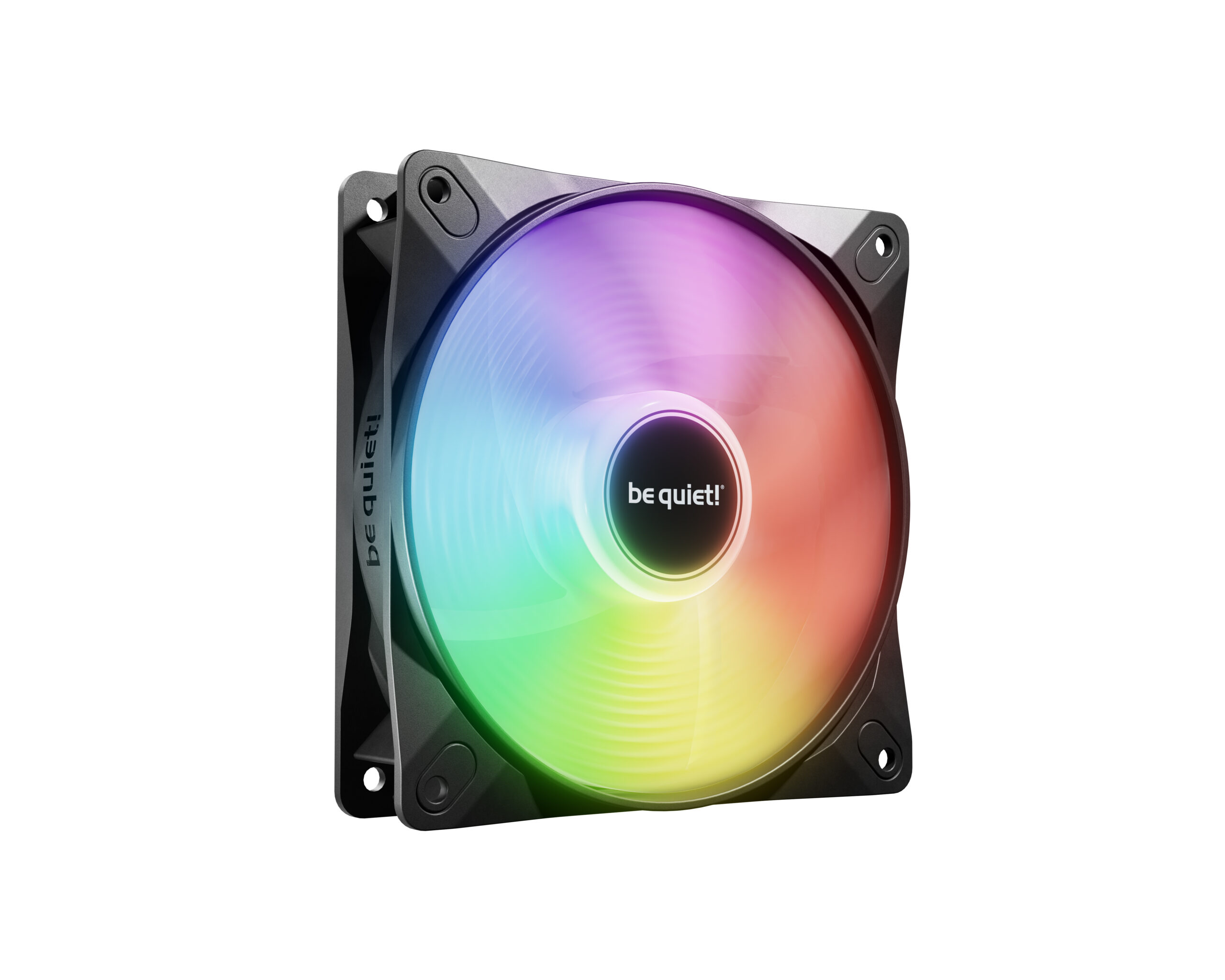 Be Quiet Ventilator LIGHT WINGS, 140mm, 1300 rpm, rifle bearing, PWM, ARGB, reversibil, alb, BL132