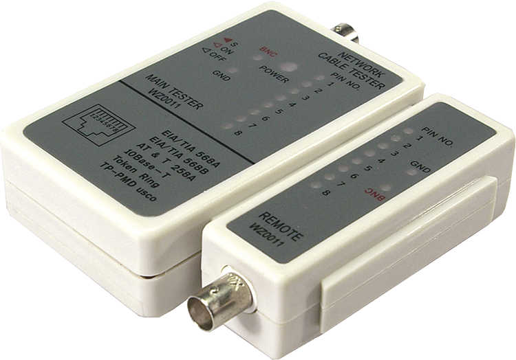 Logilink TESTER CABLU RETEA pt. cablu UTP, FTP si coaxial, WZ0011