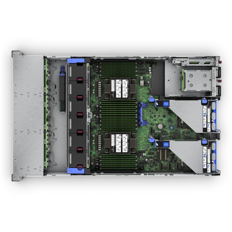 HPE ProLiant DL380 Gen11 4516Y+ 24c 1P 2x32GB-R 8SFF MR408i-o 2x480GB SSD 2x1000W PS EU, P81786-425