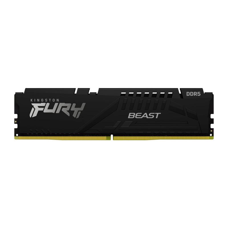 Kingston Memorie DDR FURY Beast DDR5 16 GB, frecventa 5200 MHz, 1 modul, radiator, KF552C40BB-16