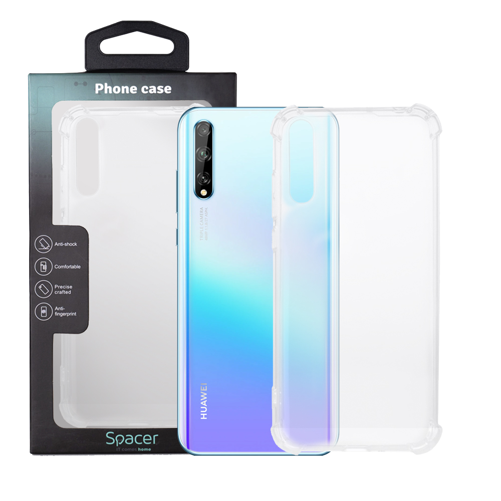 SPACER Husa Huawei telefon P Smart S, transparent, tip back cover, protectie, SPPC-HU-P-SS-CLR