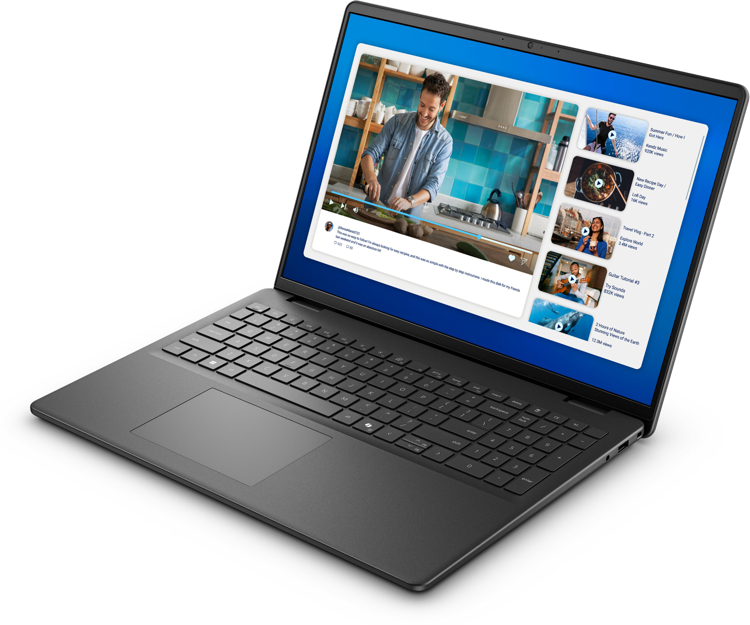 Dell NOTEBOOK 16 DC16250 i5-120U 16/512 W S, DC16250_RPLU-R_012 - imagine 4