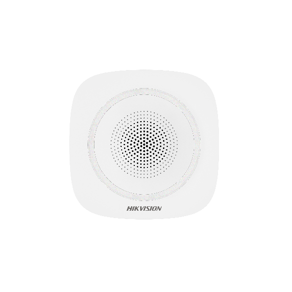 HIKVISION Sirena interior wireless AX PRO (Blue Indicator); 868MHz two-way Tri-X, DS-PS1-I-WE(B)-B