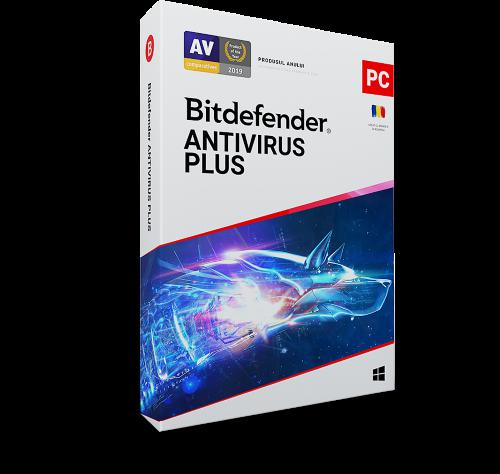 BITDEFENDER Licenta retail Antivirus Plus - protectie de bazapentru PC-uri Windows, AV03ZZCSN1210BEN