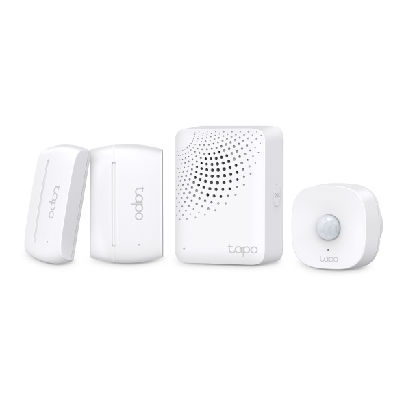 Tp-Link KIT SENZORI, include 1 x HUB Tapo H100, 1 x senzor miscare Tapo T100, 2 x, Tapo T30 KIT