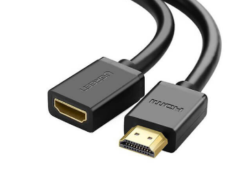 UGreen CABLU video, HD107 adaptor HDMI (T) la HDMI (M), rezolutie maxima 4K UHD (3840 x 2160), 10142