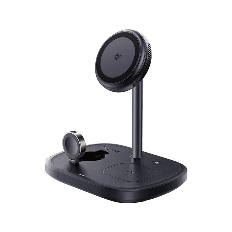 Baseus INCARCATOR wireless EnerFill FS41 3-in-1, magnetic, 22.5W, include cablu USB, P10281904123-02