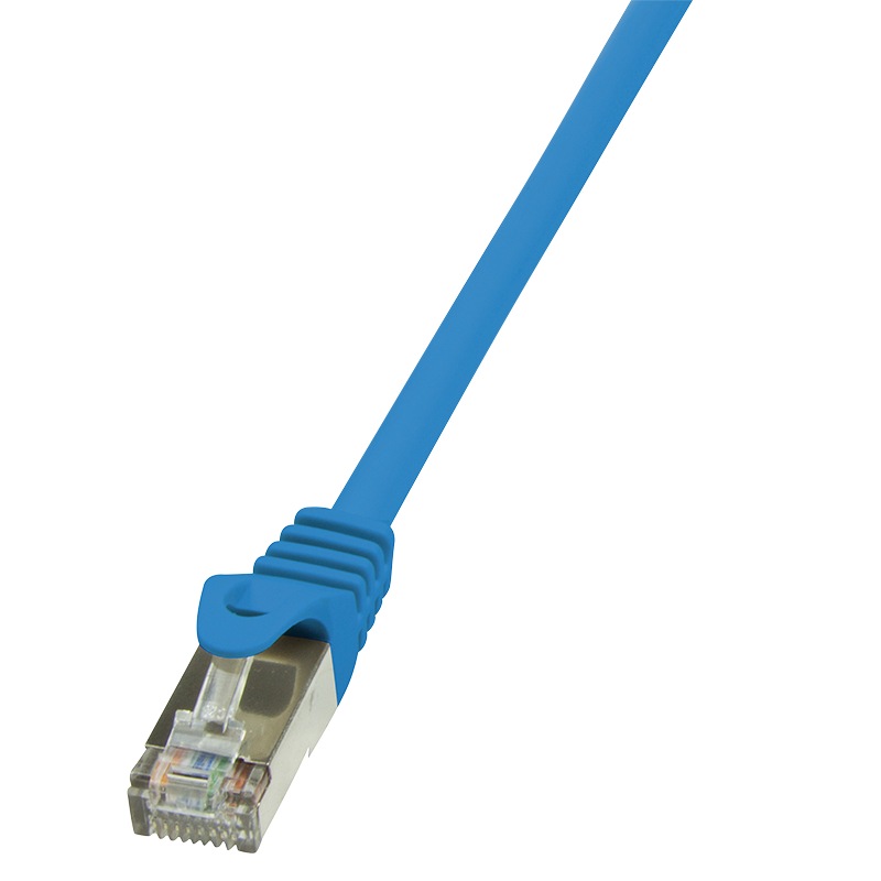Logilink PATCH CORD FTP Cat5e, cupru-aluminiu, 1 m, albastru, AWG26, ecranat, CP1036S