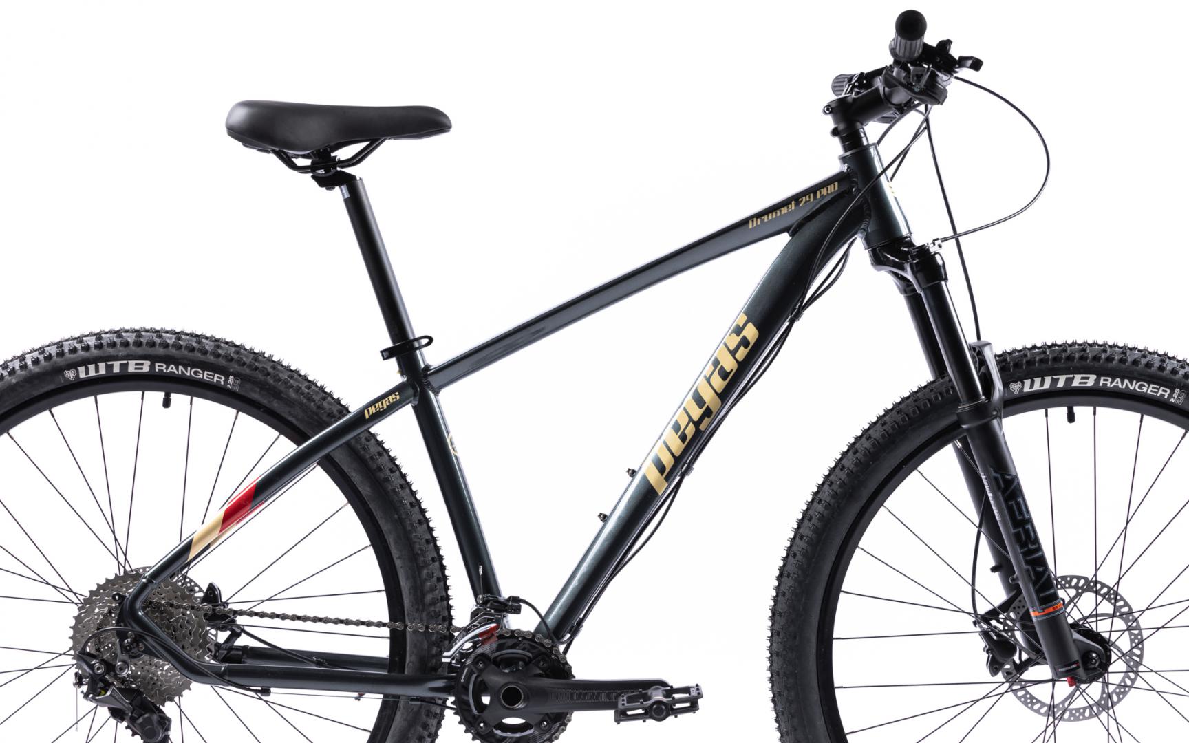 PEGAS Bicicleta MTB DRUMET PRO M 29'' GRI CARBON, DRUMETPM10S1GR