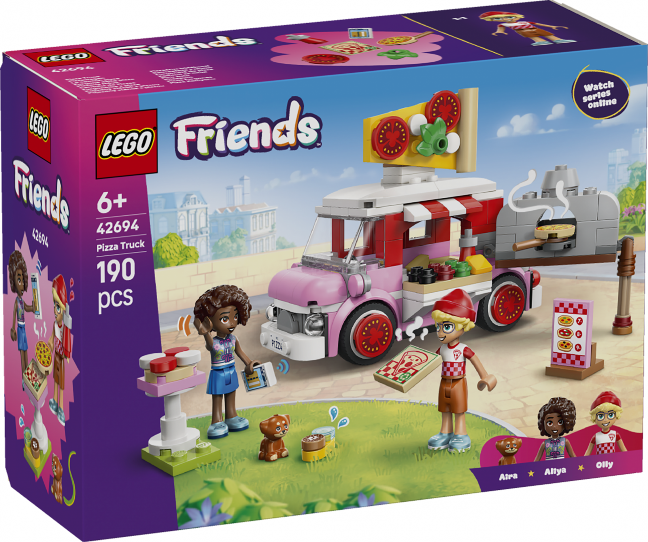 LEGO FURGONETA DE PIZZA, LEGO42694 - imagine 3