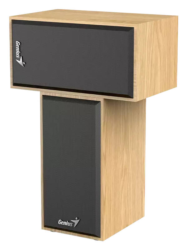 Genius BOXE 2.0, RMS: 6W (2 x 3W), USB power, pine wood, #SP-HF180" #, 31730029404 - imagine 3