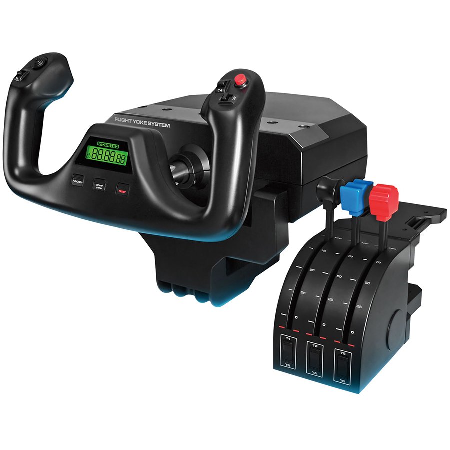 Logitech G Saitek PRO Flight Yoke System - USB, 945-000004