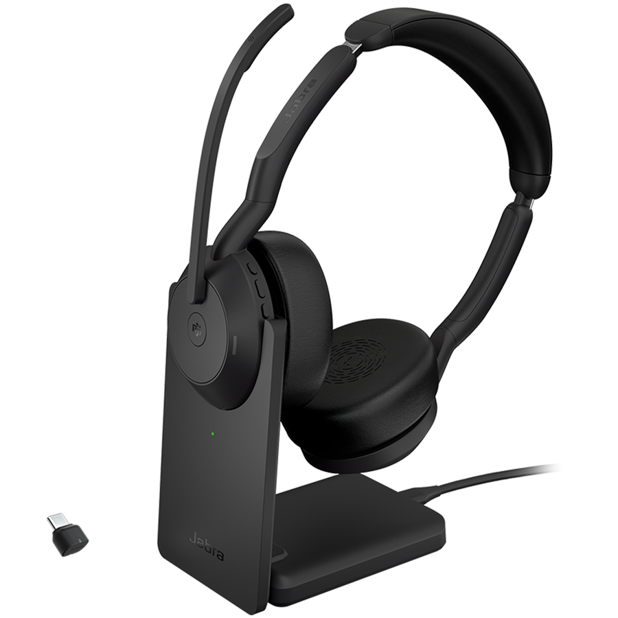 Jabra EVOLVE2 55, Link380a MS Stereo Stand, 25599-999-989