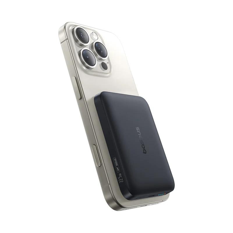 Baseus POWER BANK EnerFill FM11 Mini Magnetic Wireless, P1008210E123-00 - imagine 7