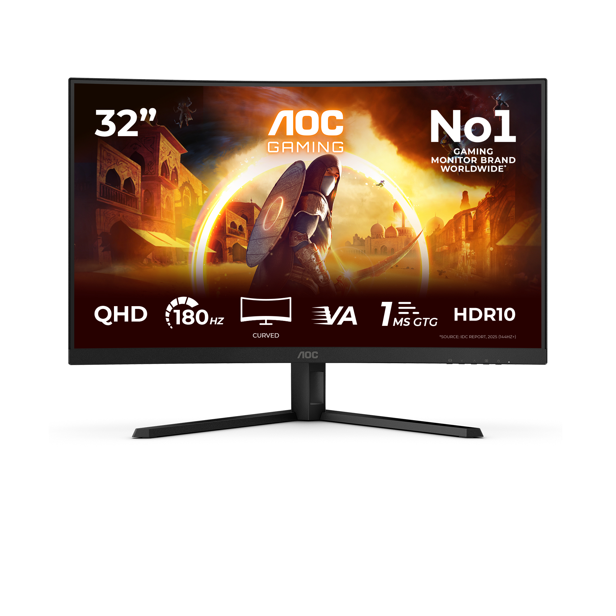 AOC Monitor 31.2", CQ32G4VE