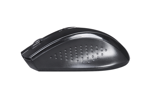 A4Tech MOUSE, PC sau NB, wireless, 2.4GHz, optic, 2000 dpi, butoane/scroll 5/1, buton, G9-730FX-BK - imagine 3