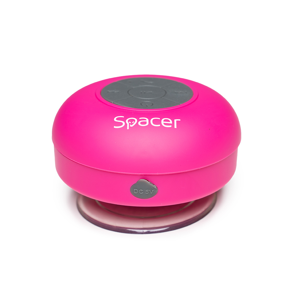 SPACER BOXA portabila bluetooth, DUCKY-PNK, RMS: 3W, control volum, acumulator 300mAh, SPB-DUCKY-PNK