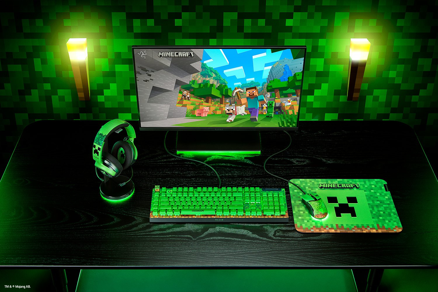 Razer Casti Kraken V4 X - Minecraft Ed., RZ04-05180200-R3M1 - imagine 6