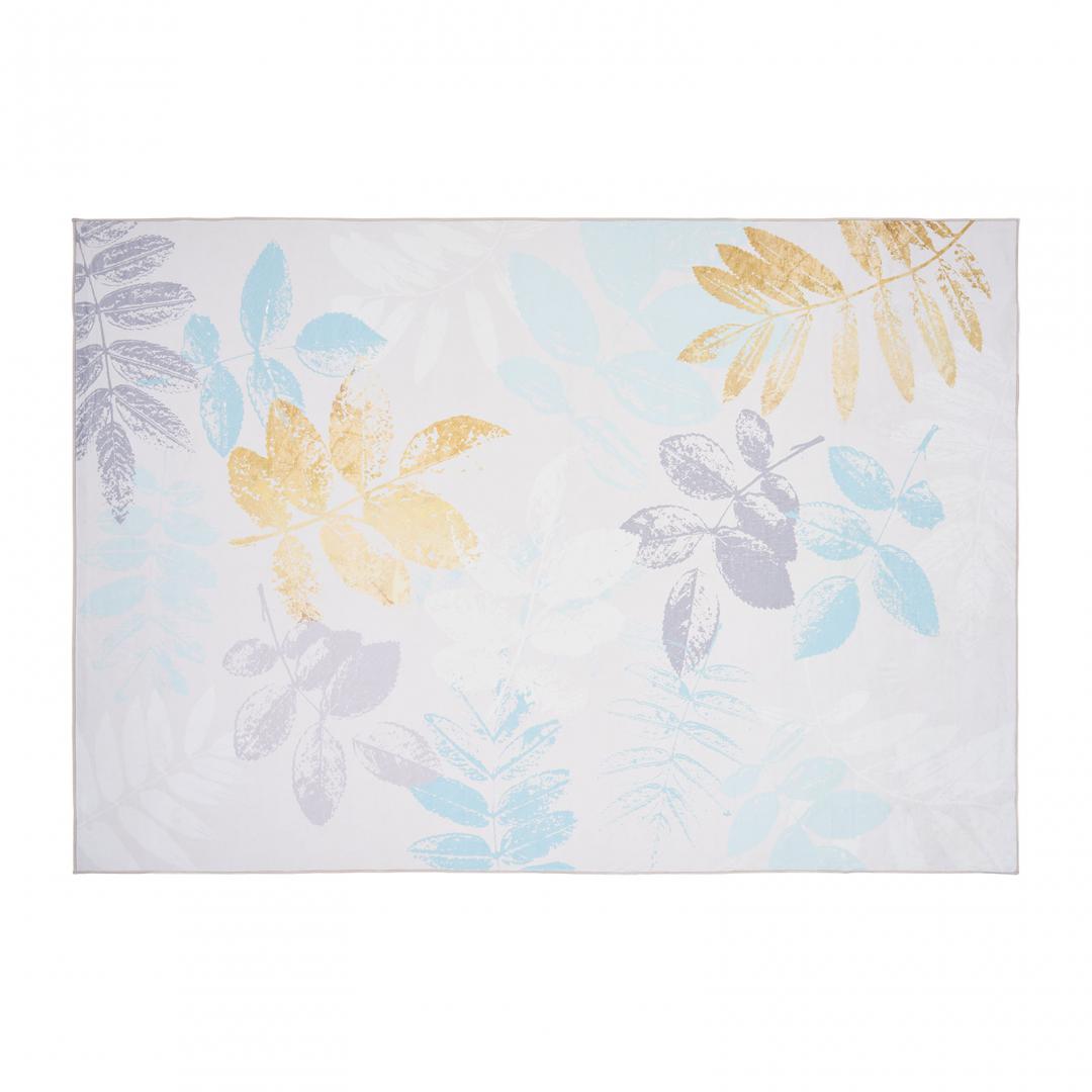 HEINNER Covor printat, LEAFS 160x230 cm, lavabil cu spate antialunecare, inaltime, HR-PRINT160-LFS