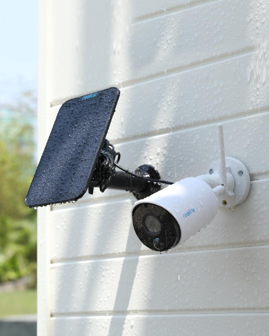 REOLINK Camera de supraveghere Argus Eco cu panou solar; B320 Senzor: 1/2.7, B320 WITH SOLAR PANEL