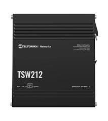 TELTONIKA SWITCH managed L2 si L3 "TSW212", 8 x LAN port 10/100/1000 Mbps, 2 x SFP, TSW212000000