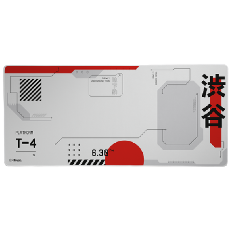 TRUST Mousepad Gaming GXT 759 XXL, 900 x 400 mm, Rosu, TR-25717