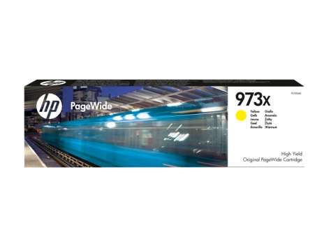 HP Cartus Cerneala Original Yellow, nr.973x pentru PageWide Pro 452|Pro 477, F6T83AE