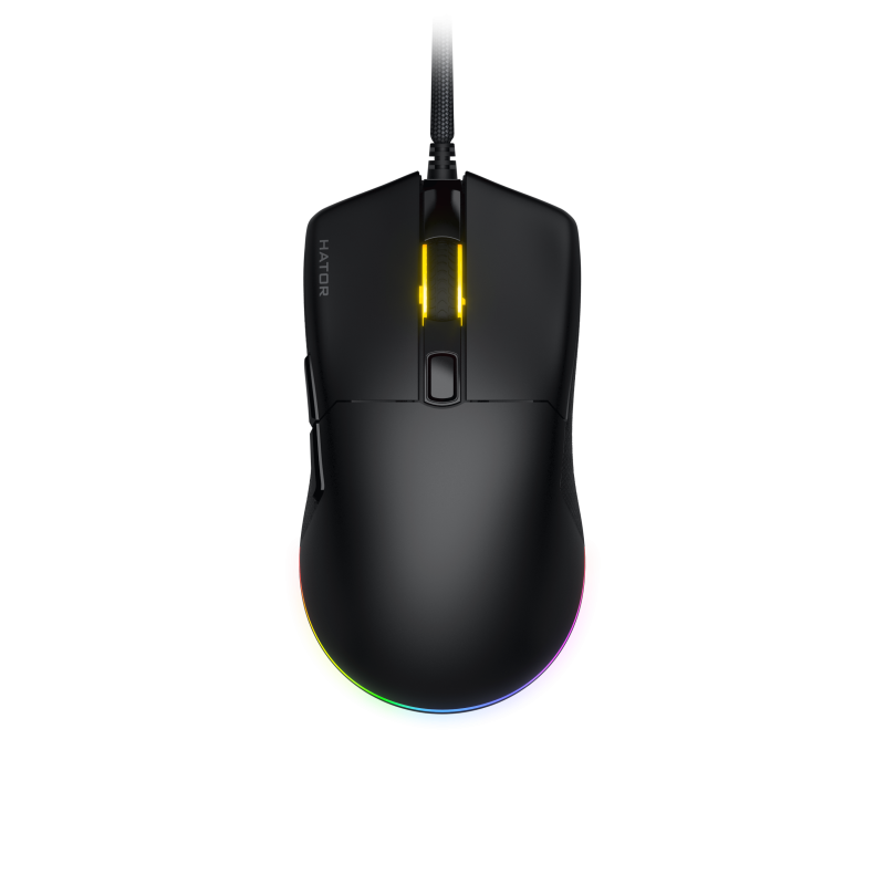 HATOR Mouse Gaming Pulsar 3, 12000 dpi, negru, HTM610