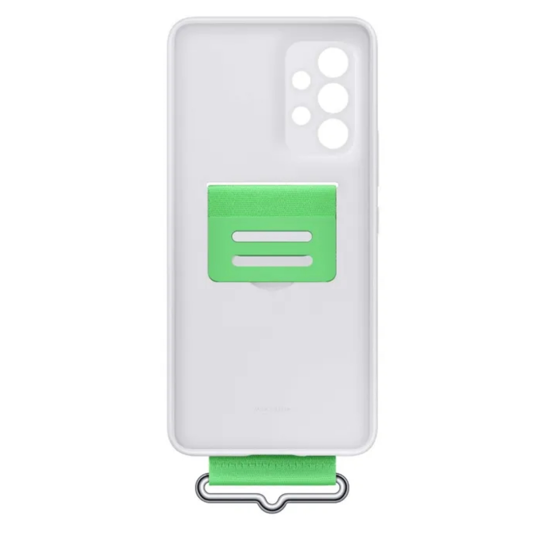 Samsung Galaxy A53 (5G); Silicone Cover with Strap; White, EF-GA536TWEGWW