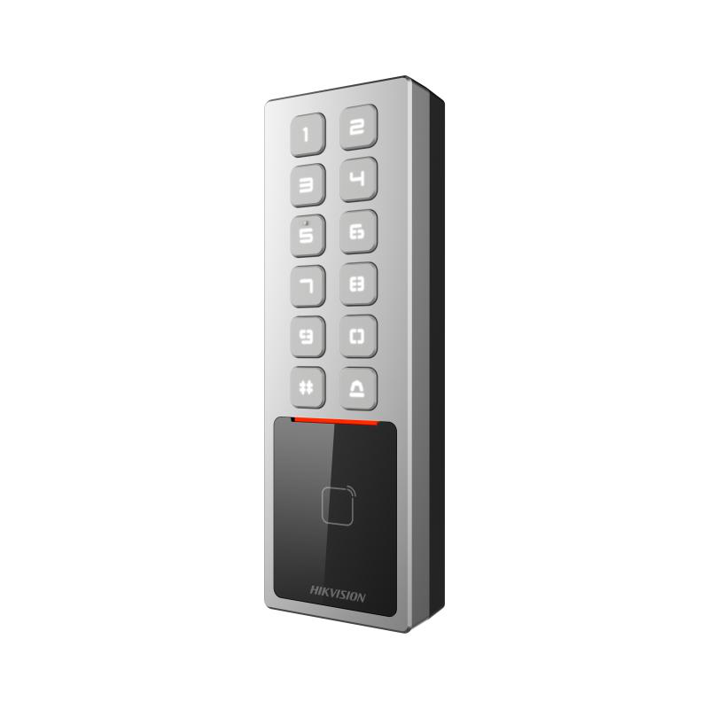 HIKVISION Cititor de proximitate cu tastatura, M1 card, RS-485 and Wiegand (W26, W34), DS-K1T805MX