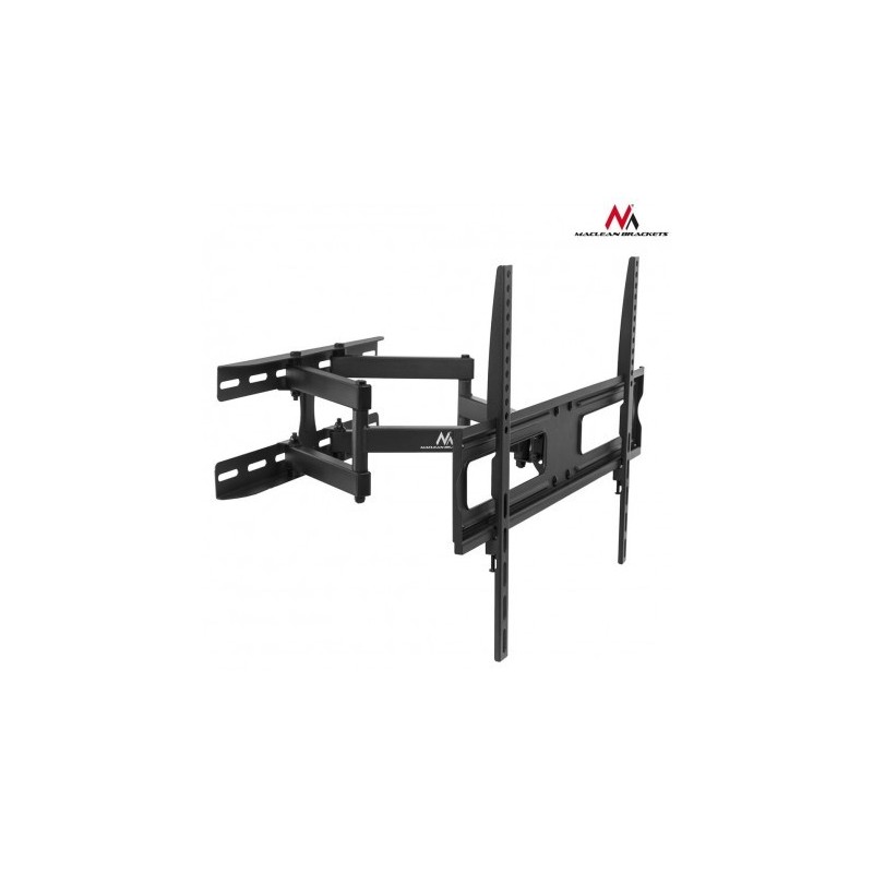 Maclean Suport TV universal de perete, LCD / LED, brat reglabil, 37 - 70 inch, Negru, MC-762