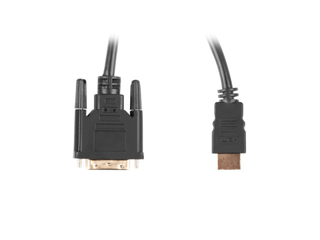 Lanberg Cablu HDMI DVI-D 3 m negru Dual Link, CA-HDDV-20CU-0030-BK