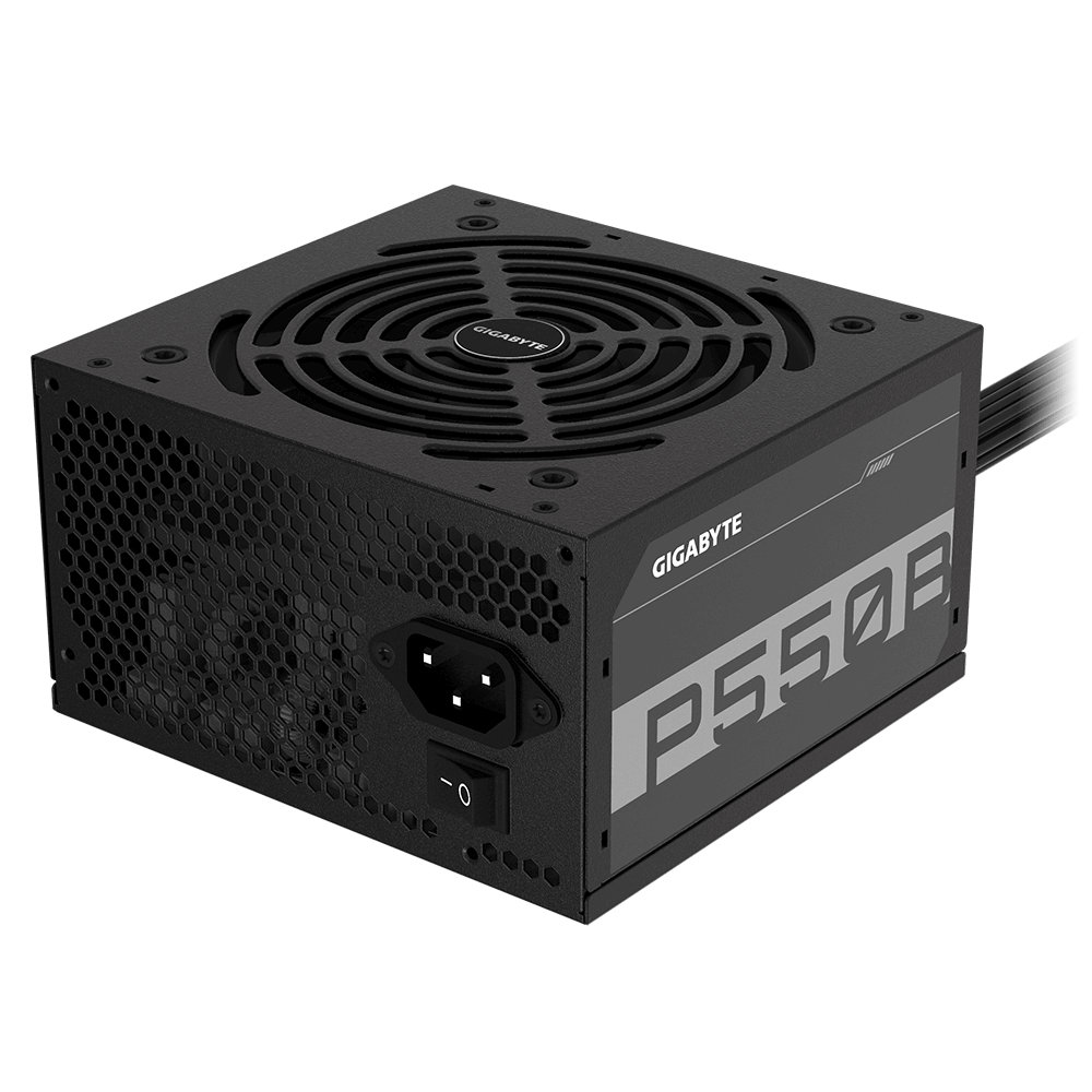 Gigabyte SURSA, 550 W, ATX 12V V2.31, fan 120 mm x 1, 80 Plus Bronze, GP-P550B
