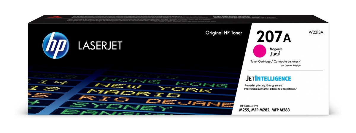 HP Toner Original Magenta, nr.207A pentru Color LaserJet Pro M255|M282|M283, 1.25K, W2213A