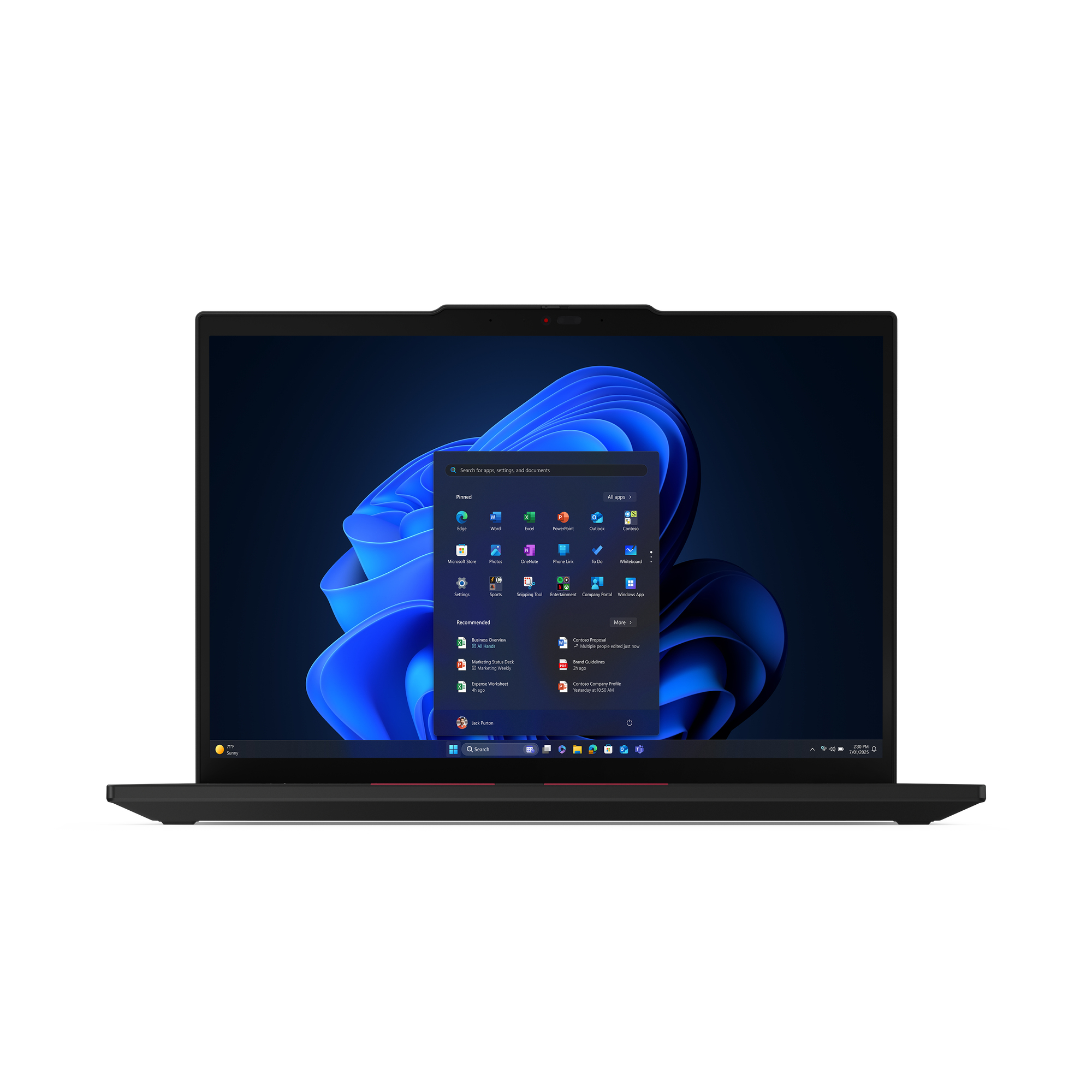 Lenovo Notebook TP T14 G6 CU7-255U 14"/64GB/1TB 11P, 21QC00BQRI - imagine 2