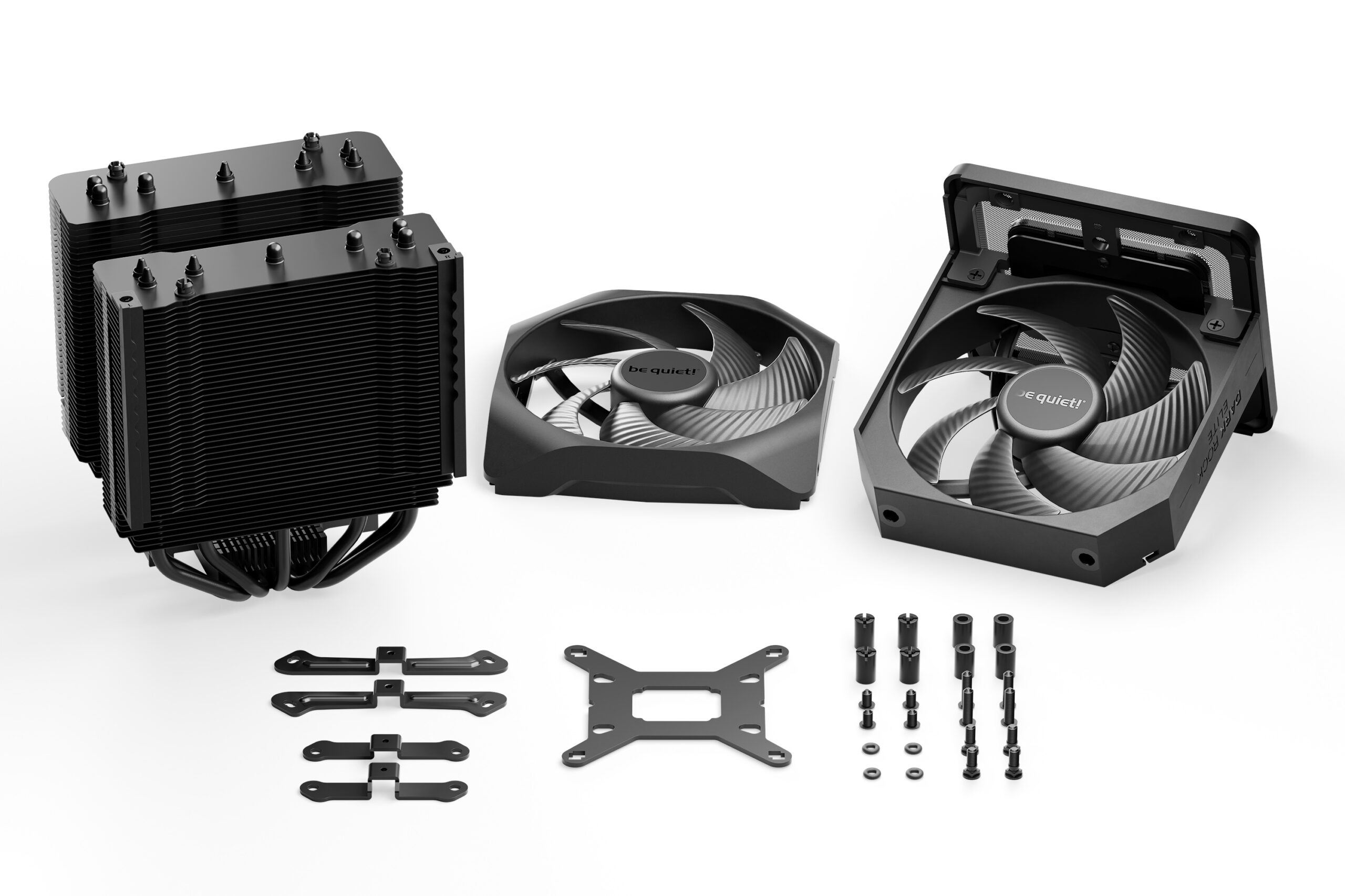 Be Quiet COOLER Dark Rock Elite,racire aer, Ø6 mm×7 pcs heatpipe, skt. Intel LGA, BK037 - imagine 6