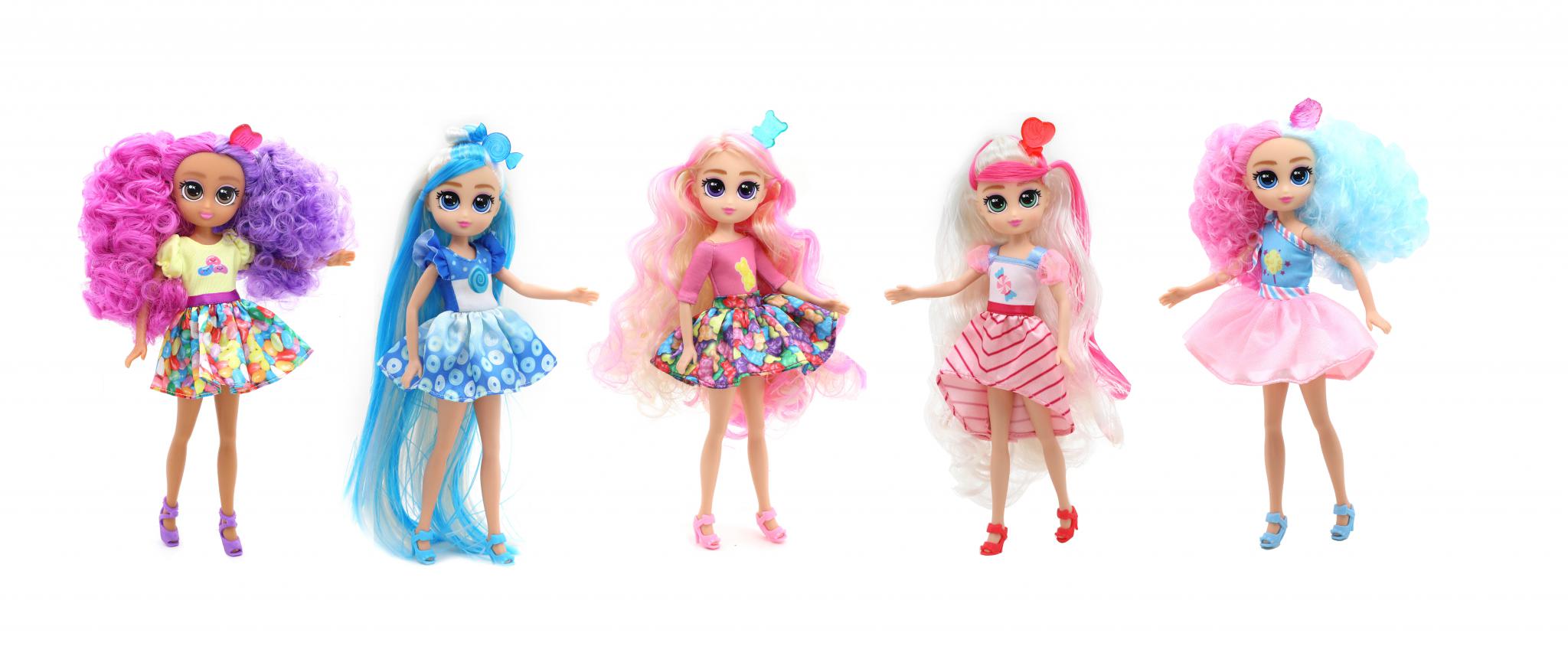 SWEETYZ SET DE 5 PAPUSI, 23 CM, SYZ81073
