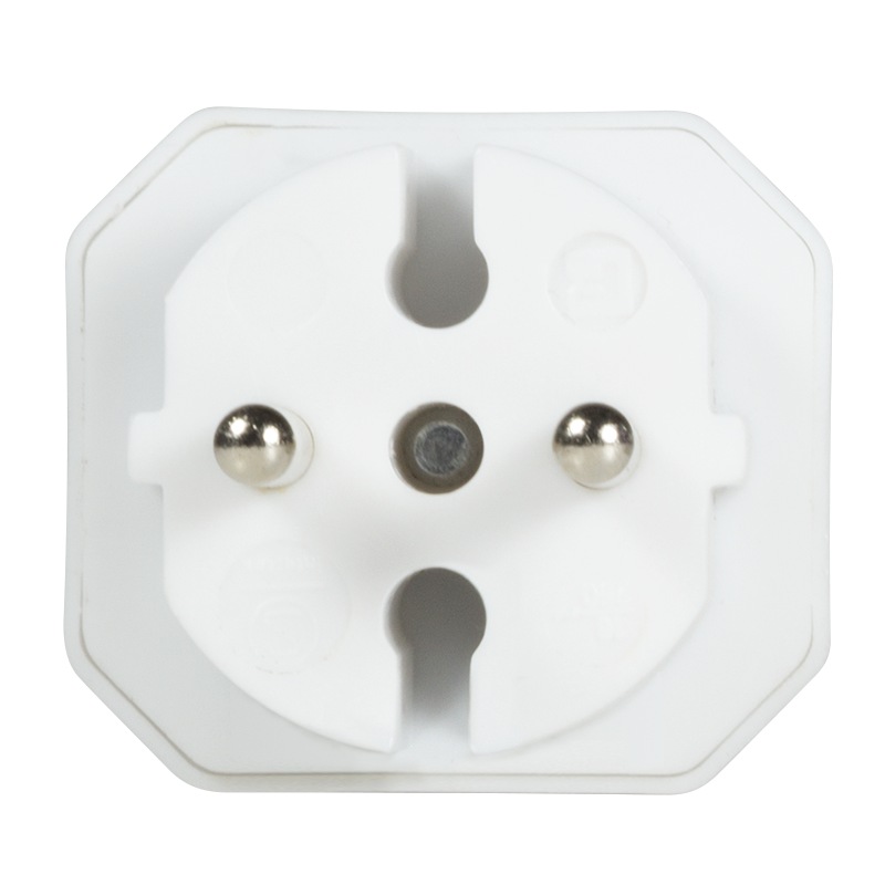 Logilink PRELUNGITOR, Euro skt x 2, conectare prin Schuko (T), 16A, fara protectie, alb, LPS218 - imagine 4