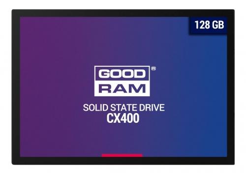 GoodRAM SSD CX400, 128GB, 2.5 inch, S-ATA 3, 3D TLC Nand, R/W: 550/450 MB/s, SSDPR-CX400-128-G2