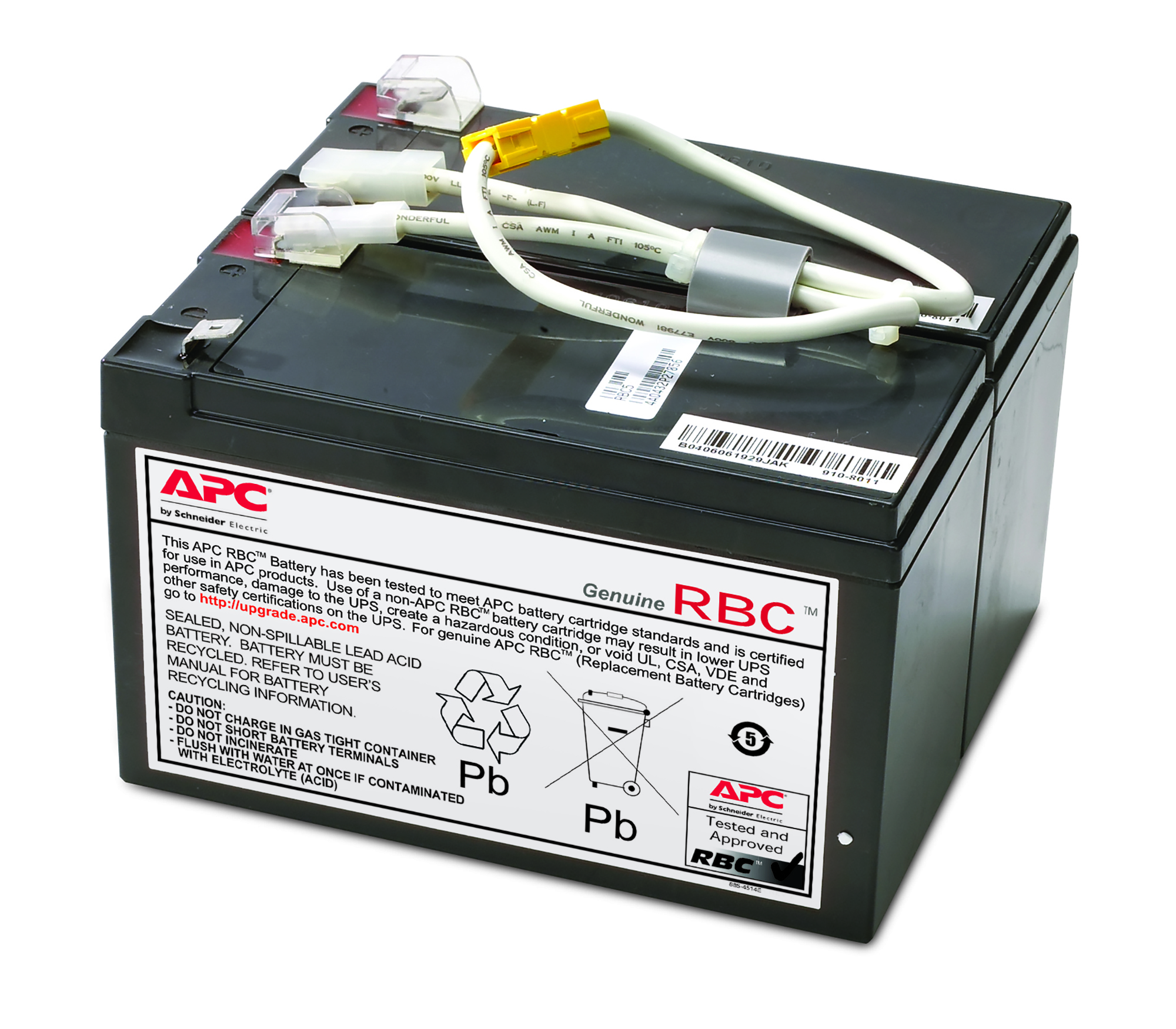 APC ACUMULATOR UPS pentru BR1200LCDI, BR1300LCD, BR1500LCD, BR1500LCDI, APCRBC109
