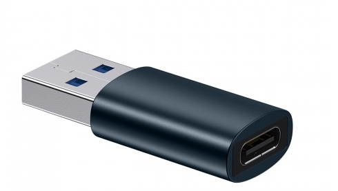 Baseus ADAPTOR Ingenuity Series Mini OTG, USB Type-C (M) la USB 3.1 (T), corp metalic, ZJJQ000103