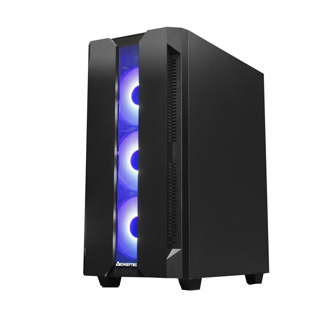 CHIEFTEC CARCASA, Middle Tower, ATX, HUNTER, fara sursa,sticla securizata, 4xfan, USB, GS-01B-OP - imagine 2