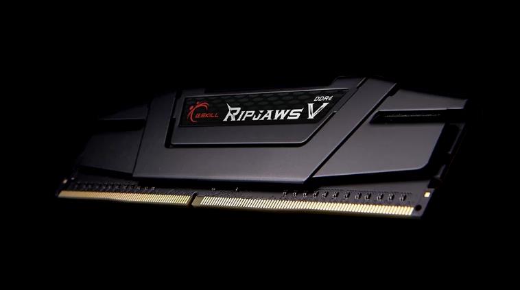 G.Skill Memorie DDR - gaming Ripjaws V DDR4 16GB frecventa 3200 MHz, 1 modul, F4-3200C16S-16GVK