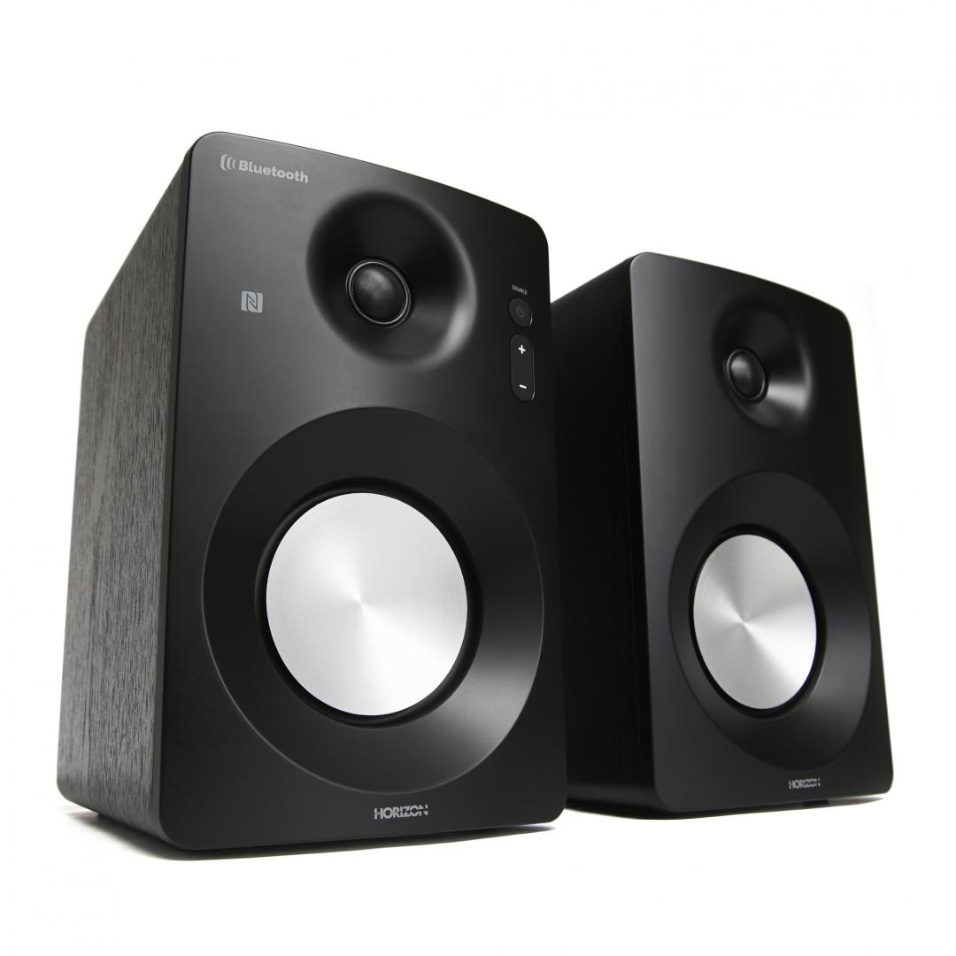 HORIZON Boxe active Acustico, 2.0, 60W, BT, NFC, Optical, Coaxial, AUX, Negru, HAV-M1100B